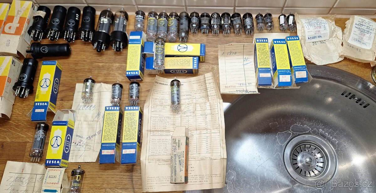 Elektronky a další součástky - 5