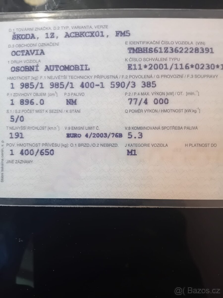 Škoda Octavia 2 combi 1,9 TDI 77KW - 5