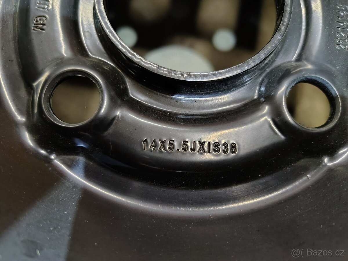 Pneu sada 185/70 R14 plech 4x100 - 5