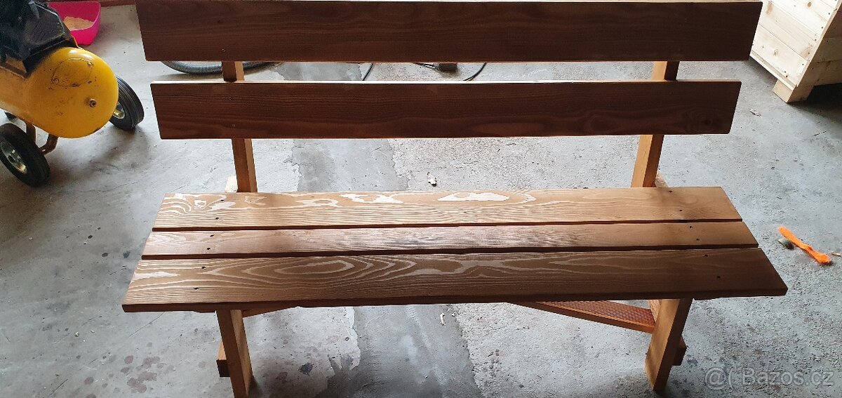 venkovní lavice - 5