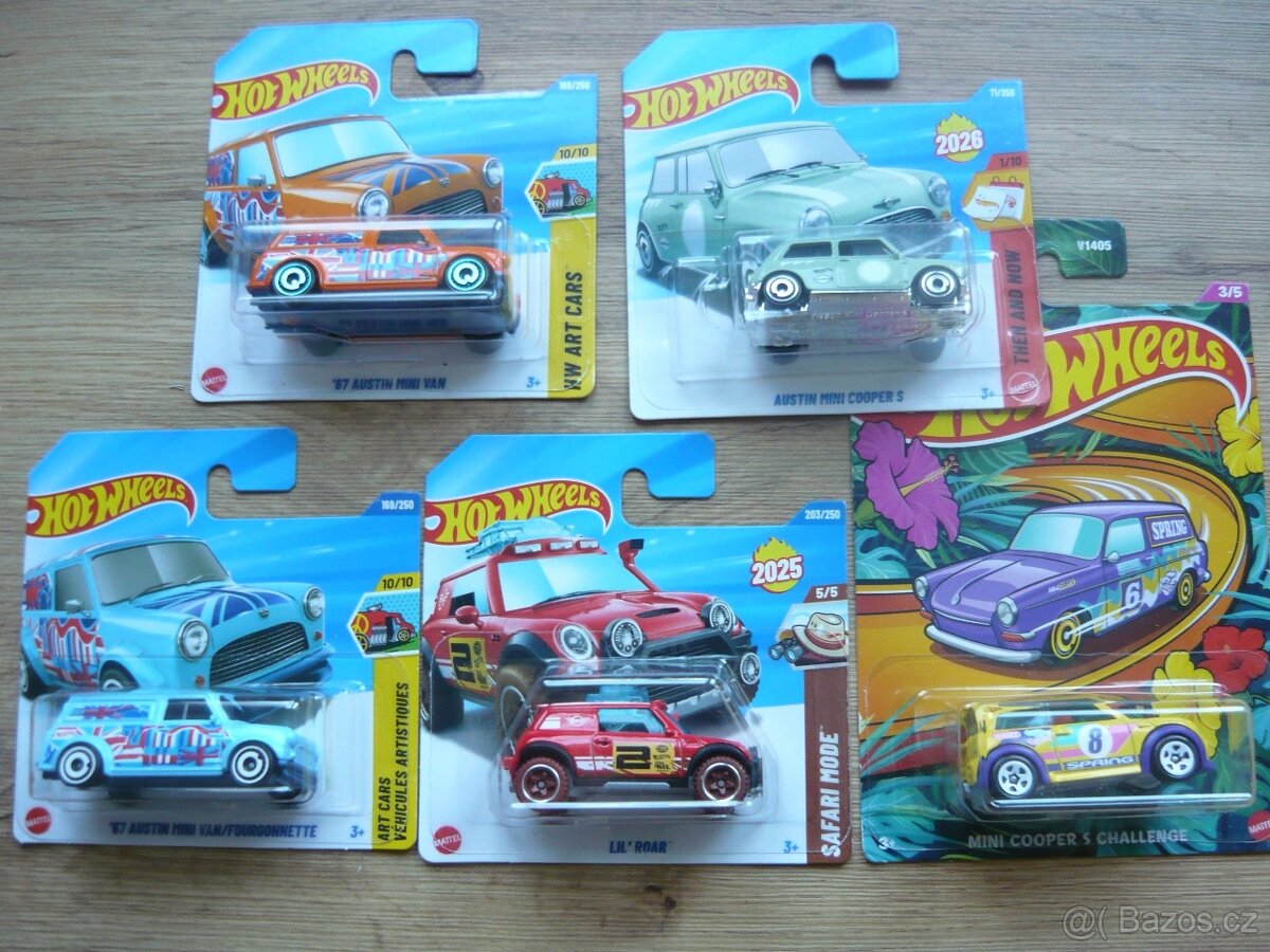 AUTÍČKA HOT WHEELS - 5