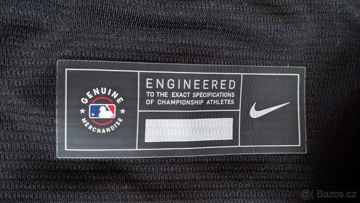 MLB Nike Miami Marlins Black Jersey M - 5