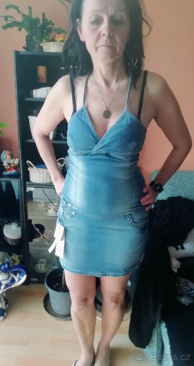 Džínové značkové šaty, Lois, v. M, Španělsko - 5