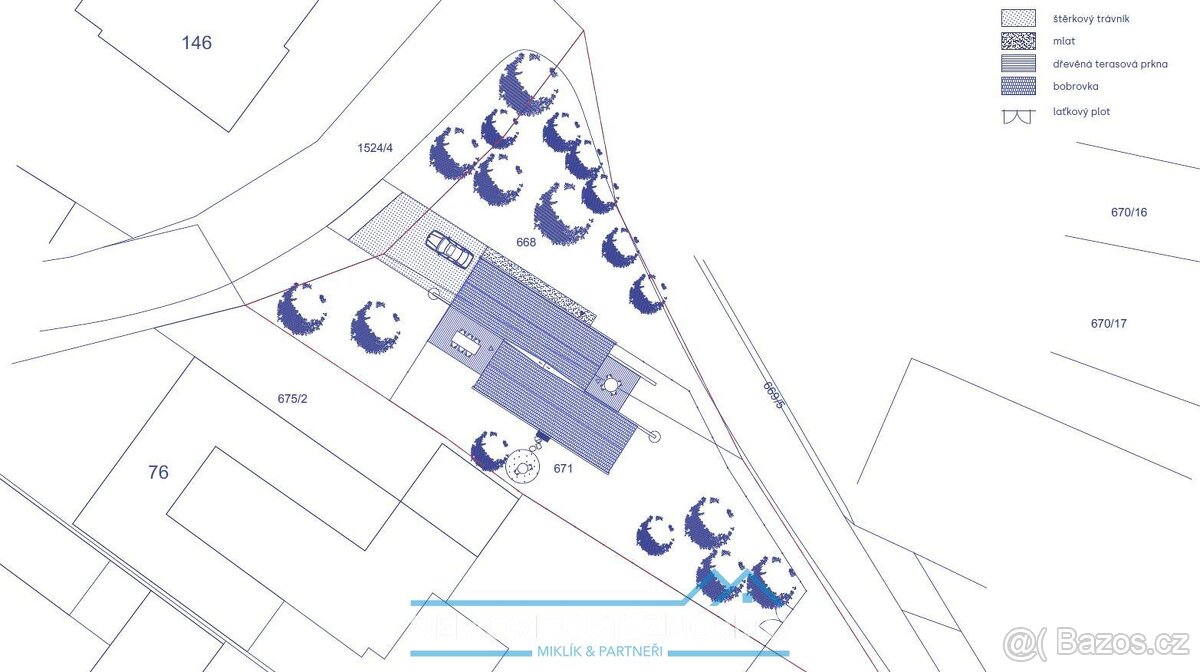 Prodej stavebního pozemku 1012m2, včetně stavebního povolení - 5