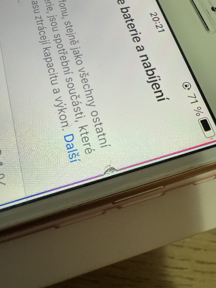 Prodám iPhone 8 GOLD 64GB v krásném stavu - 5