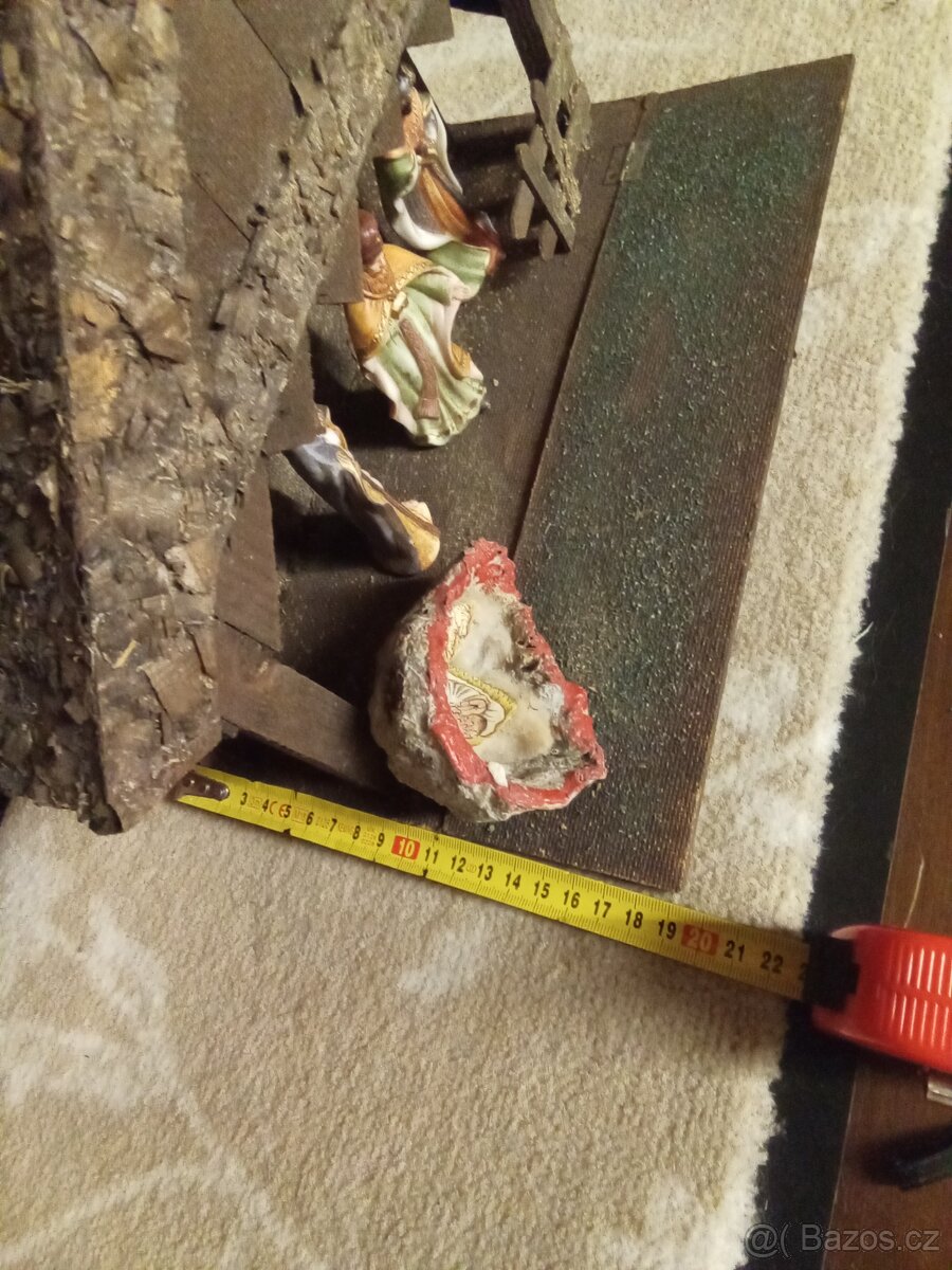 Starý dřevěný betlém - 5