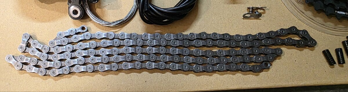 Shimano ALIVIO 9s komplet - z nového kola - 5