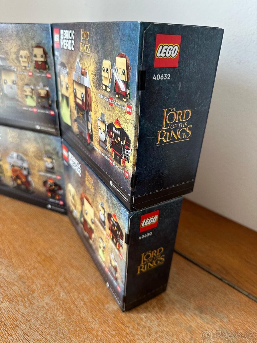 LEGO® Kolekce LOTR BrickHeadz - 40630, 40631, 40632, 40751 - 5