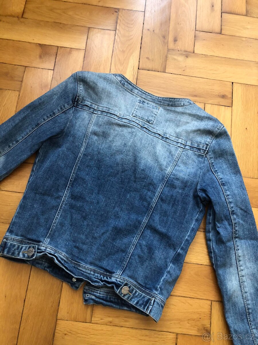 Riflová bunda Promod vel.XS - 5