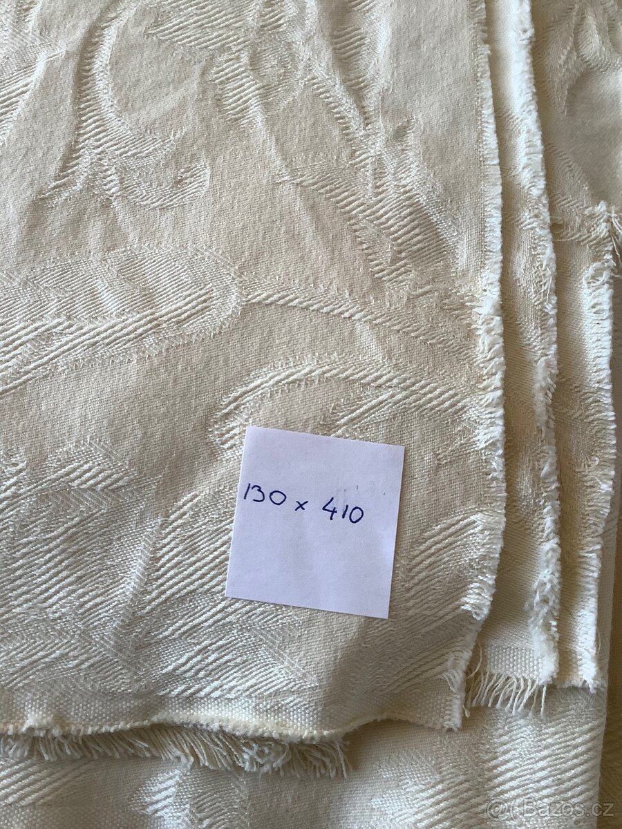 Metráž, látky + přezky na batoh - 5