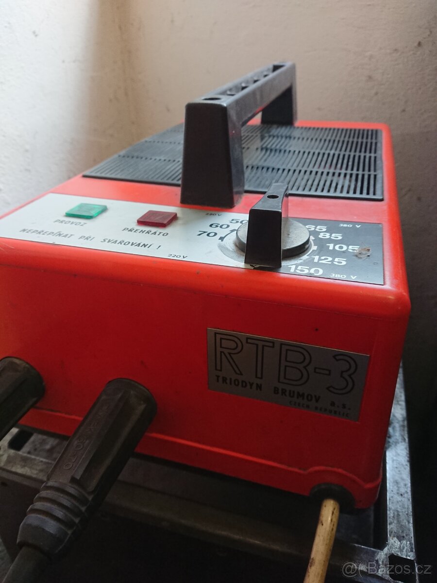 Svářečka RTB - 3 Triodyn Brumov s usměrněním. - 5
