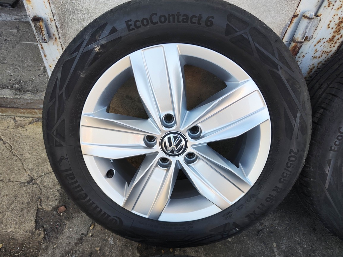 16"letní alu sada Bendigo 5x112 origo Caddy Touran Golf 6 7 - 5