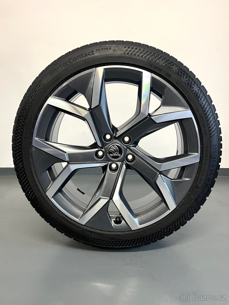 ❄️ Zimní Alu kola Rila, Škoda Kodiaq, 5x112 r20 - 5