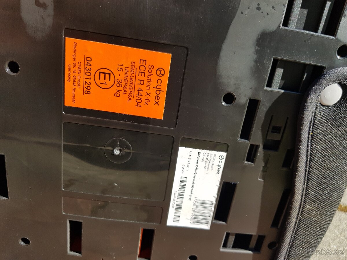 Autosedačka Cybex Solution X-Fix 15-36 kg - 5