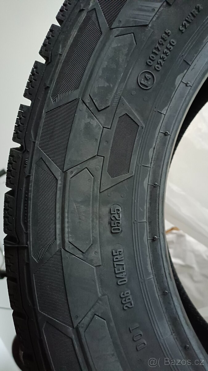 Nová zimní sada pneu Continental 215/65 r16 C - 5