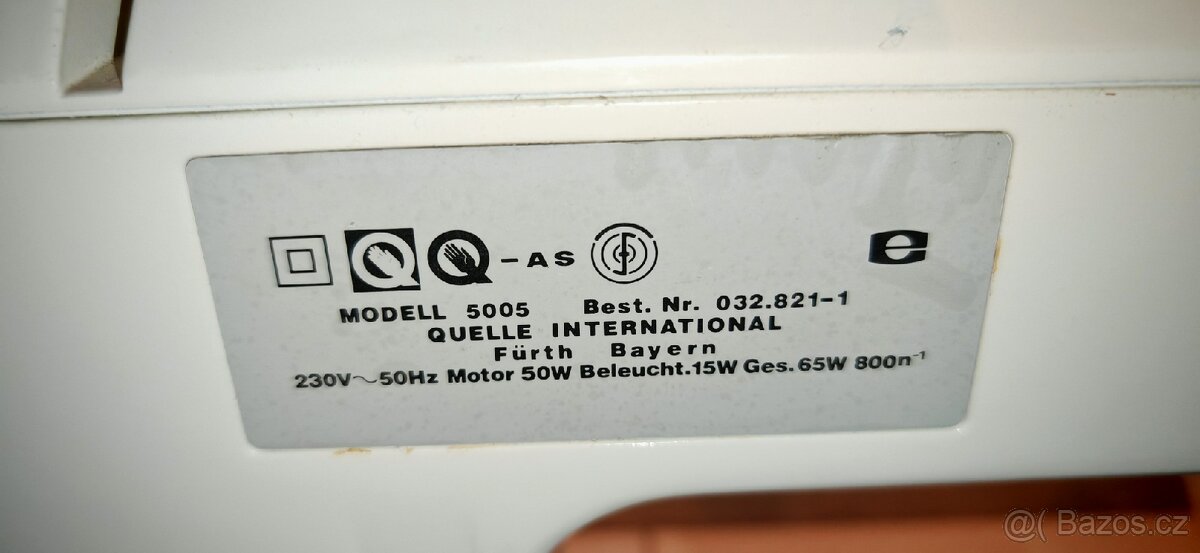 Šicí stroj Privileg Super nutzstich 5005 - 5