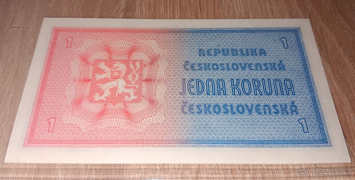 Staré bankovky RU,čsr,protektorát - 5