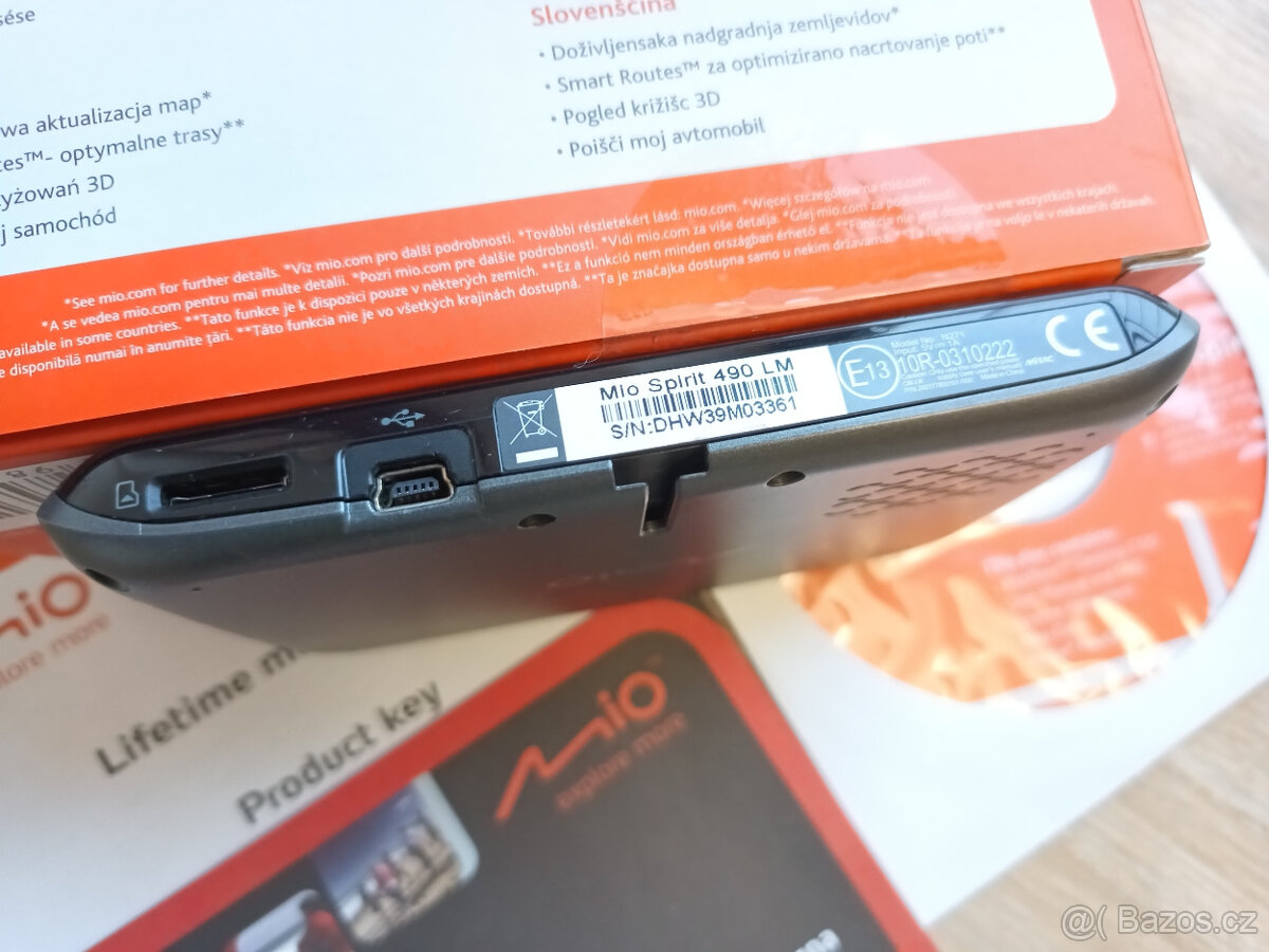 GPS navigace Mio Spirit 490 LM - 5