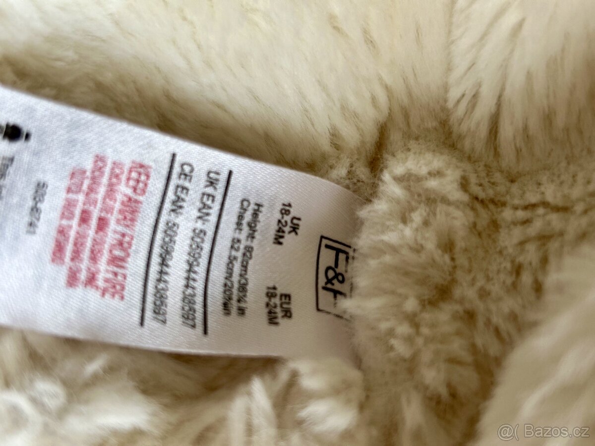 Zimní bunda F&F - dívčí, vel. 86/92 - 5