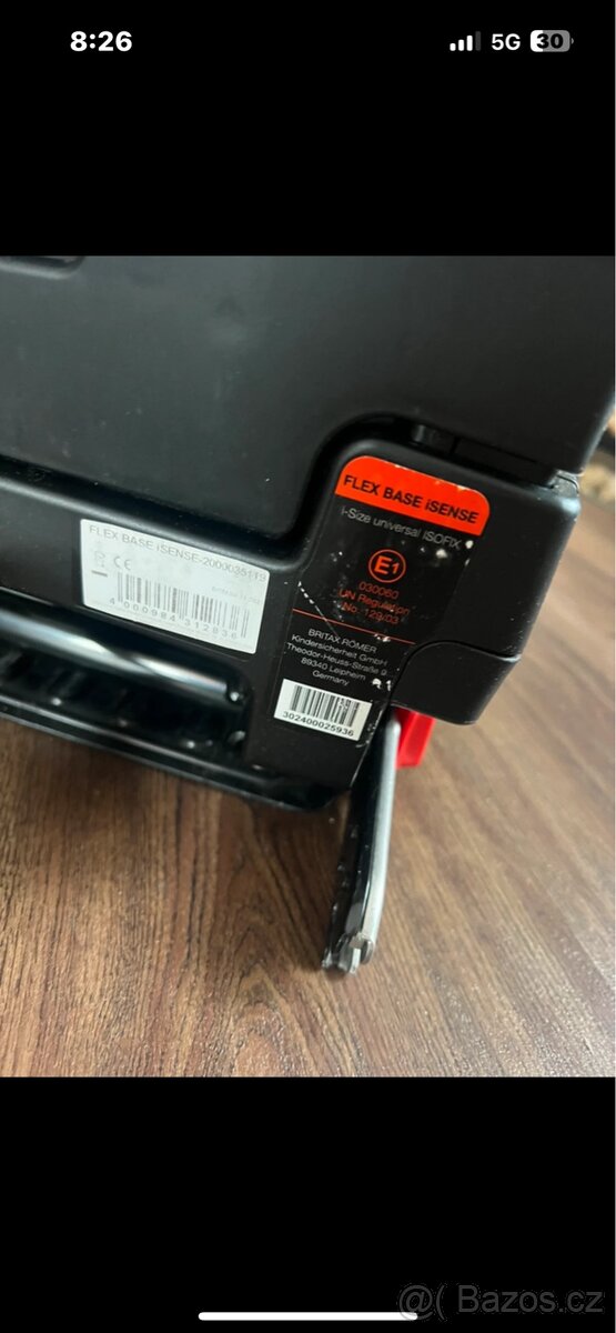 Britax romer dualfix autosedacka - 5