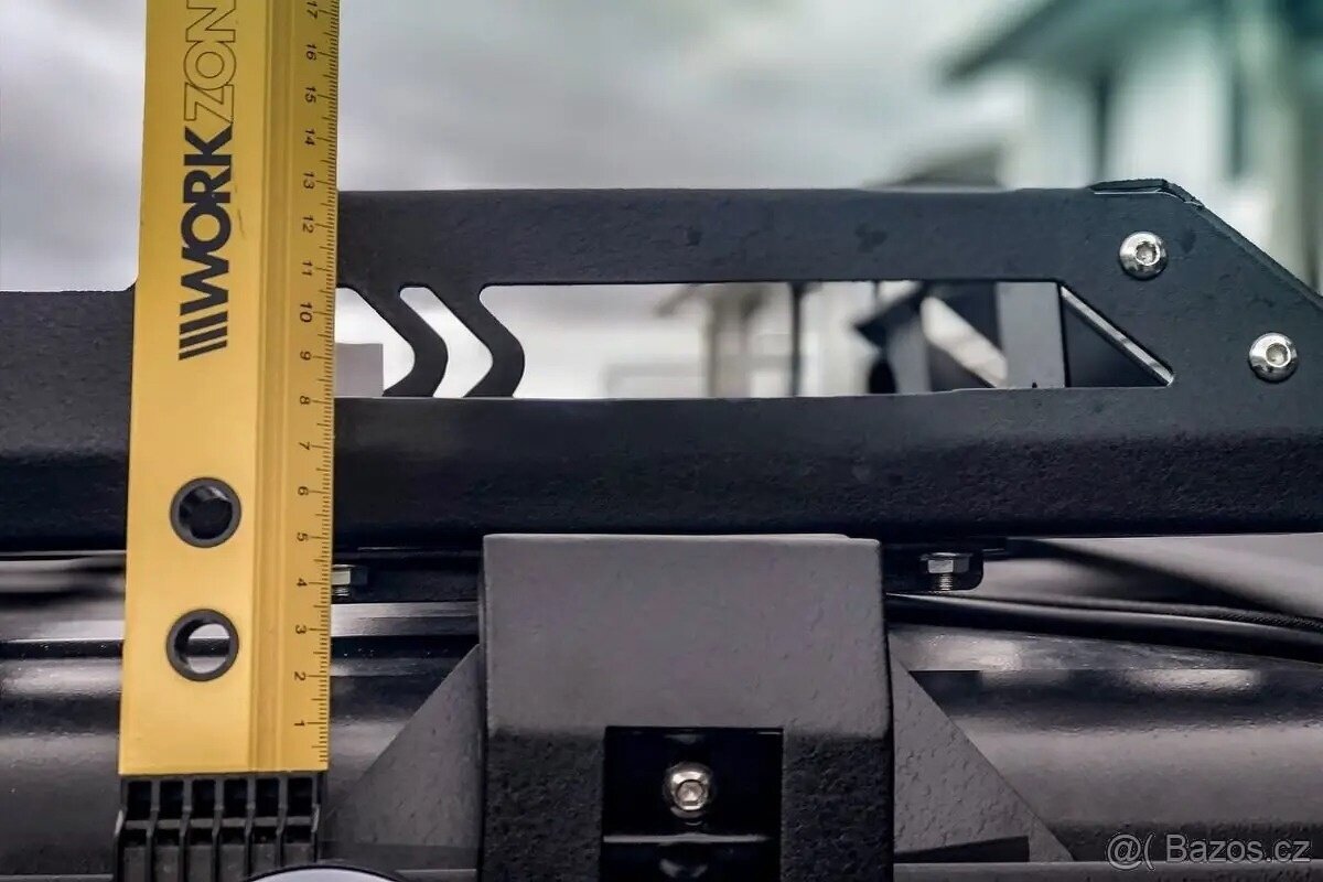 Ocelový střešní nosič s žebříkem Jeep Wrangler JK 2007-2018