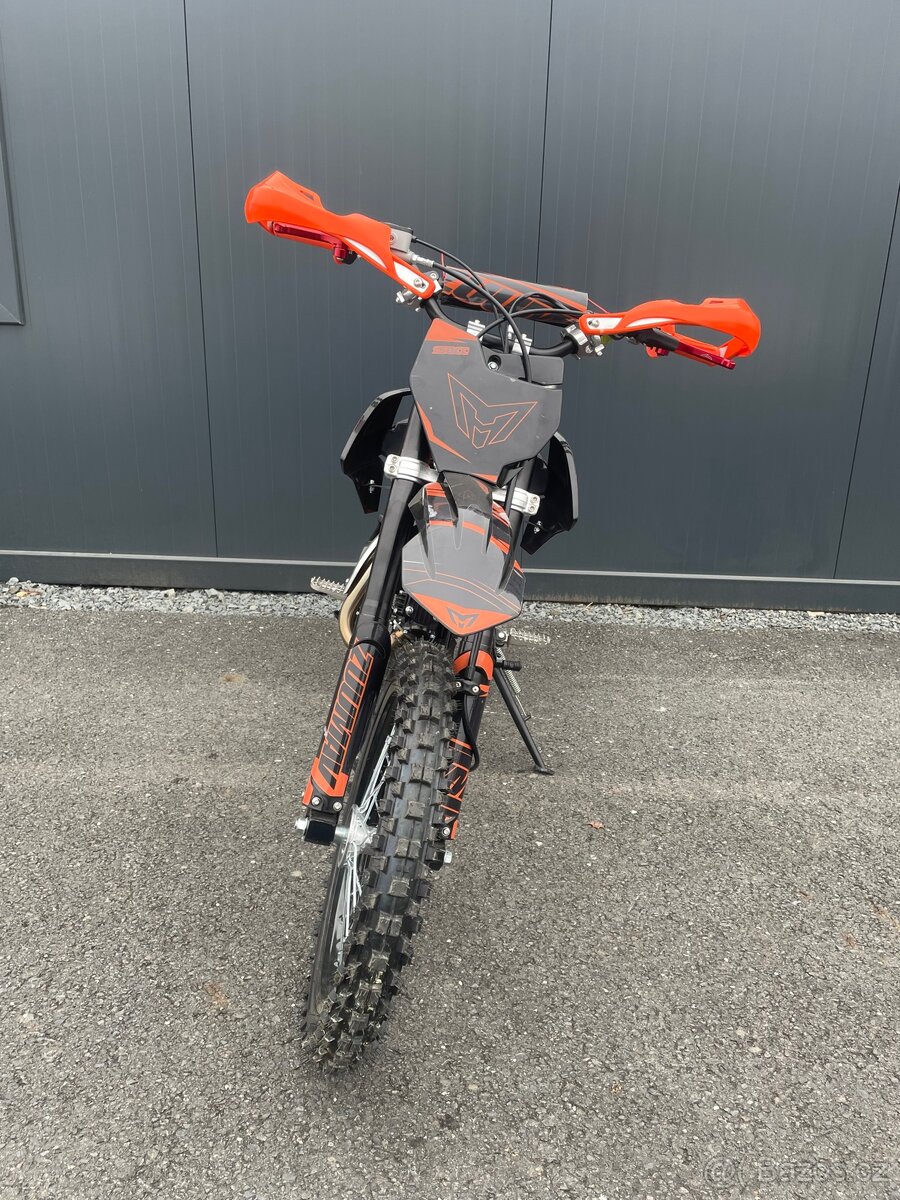 Pitbike Zuumav K3 140cc 17/14 - oranžová