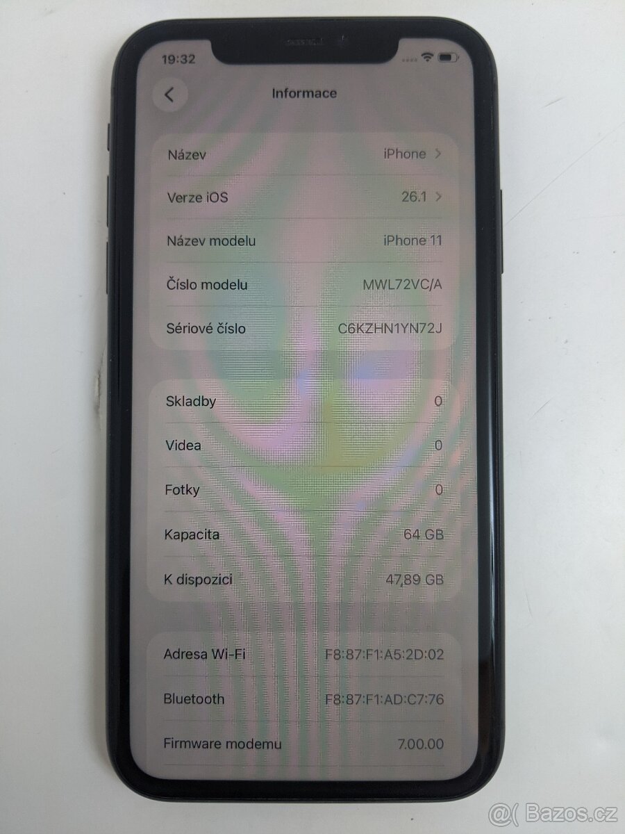 iPhone 11 64gb black. Záruka 6 měsíců. - 5