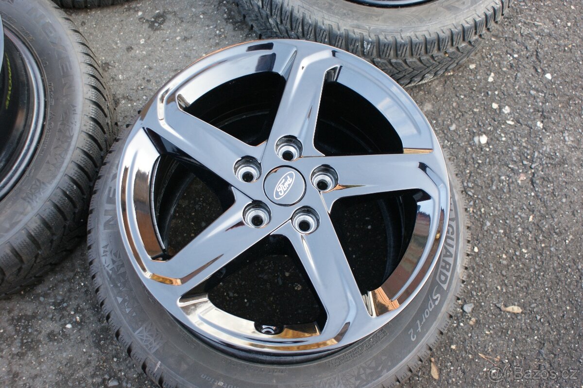 pekny alu origo alu kola Ford R16 nejeta , mozno zimni pneu - 5