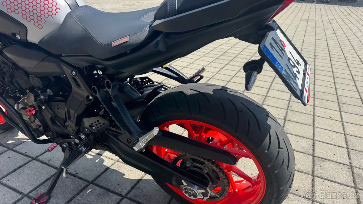 Yamaha MT-07 54kW , 2019 , 11.883km ,TOP STAV Akrapovic - 5