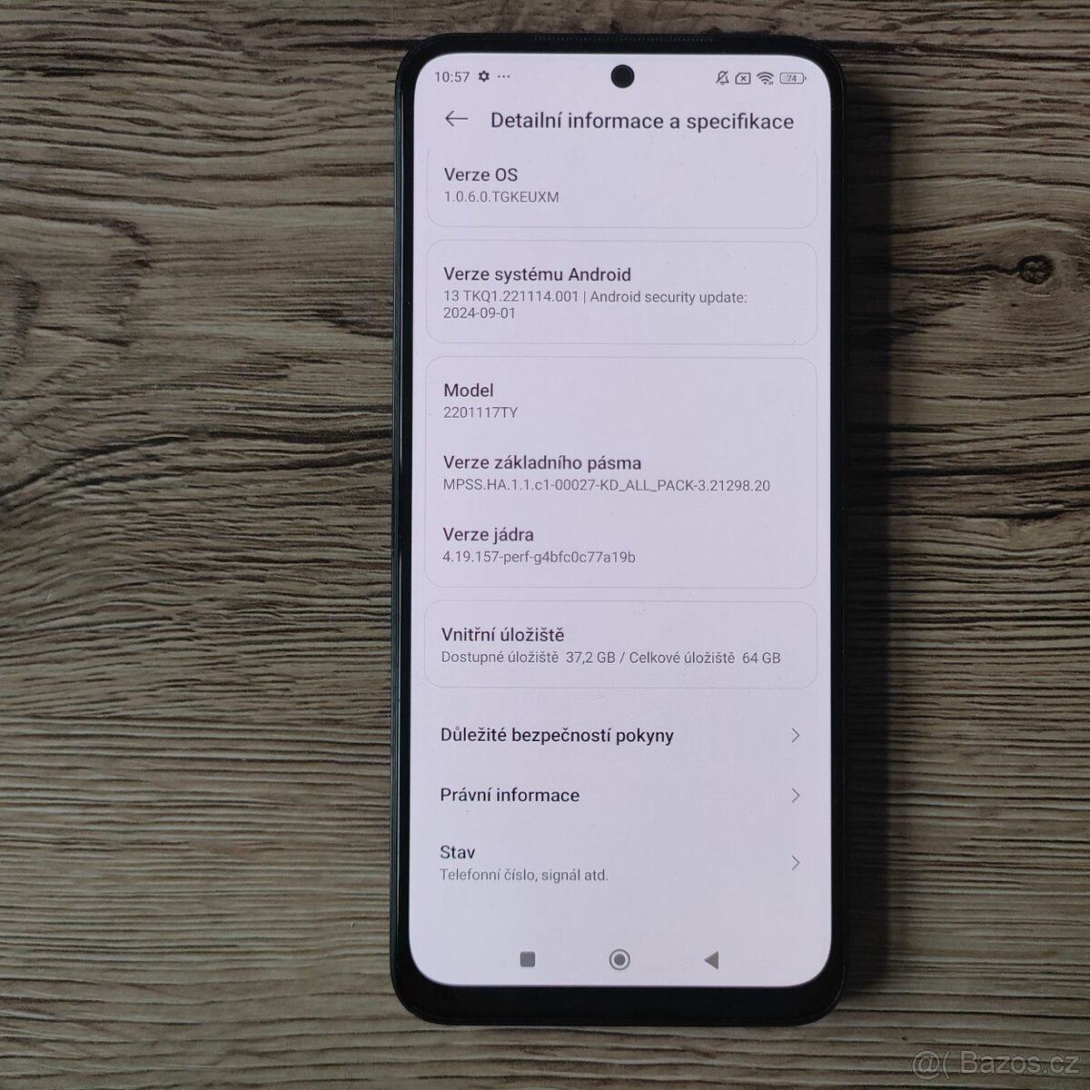 Xiaomi Redmi Note 11- 4GB/64GB/NFC Graphite Grey - 5