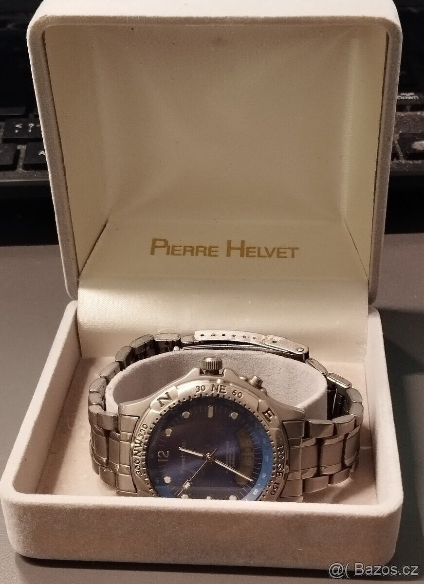 Pánské hodinky PIERRE HELVET TITAN _ NOVÁ BATERIE 👍👍👍 - 5