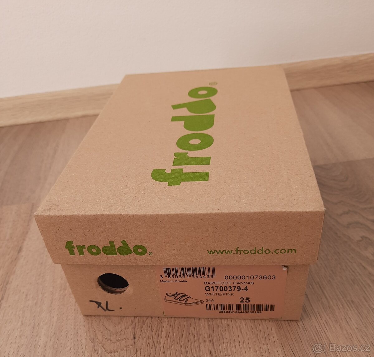 Plátěné bareoot boty Froddo vel. 25 - 5