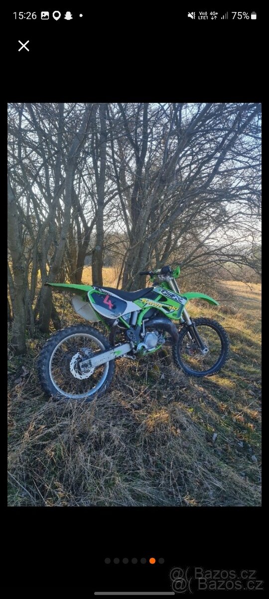 Kawasaki kx 125 2001