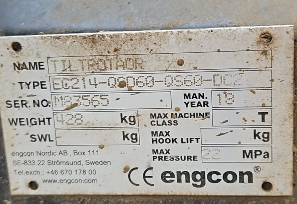 Tiltrotator Engcon EC214 S60 - 5