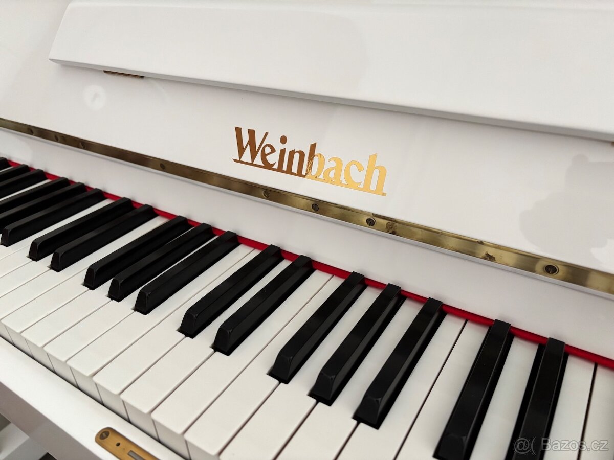 Klavír - české bílé piano Weinbach 006PB - 5