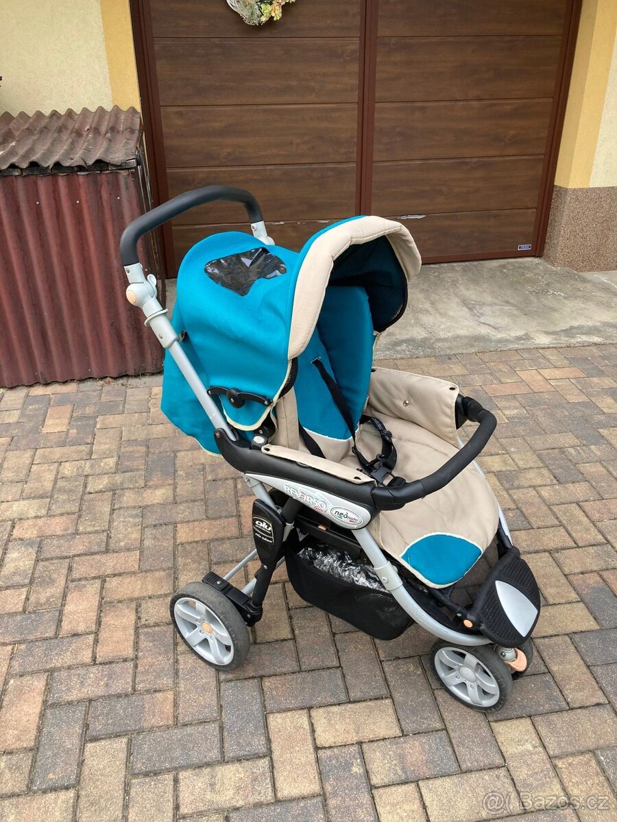 Kočárek s kárkou Neonato Reverso Sport 2v1 - 5