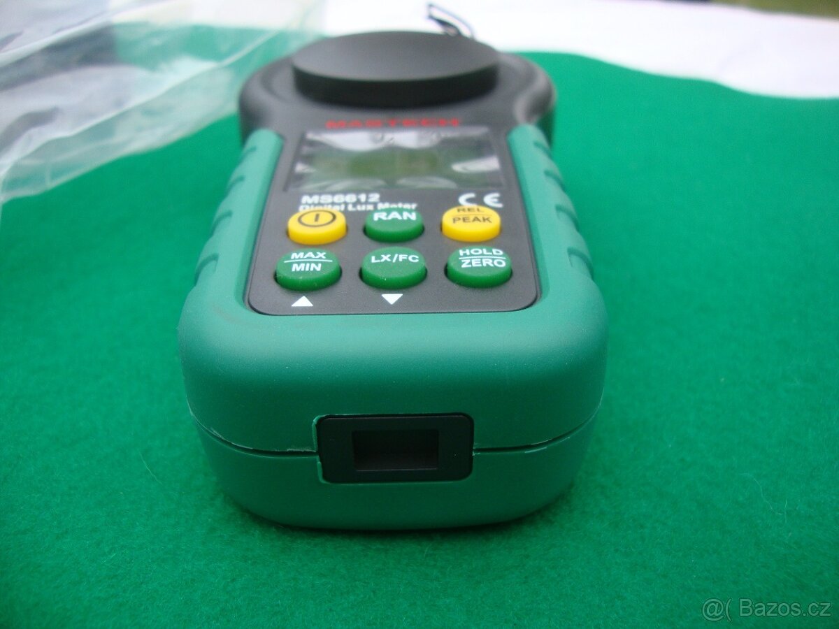Mastech MS6612 Profesionální Luxmetr 0 - 200 000 Lux nový - 5