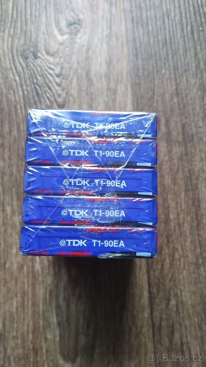Audiokazety TDK-5 kusů nové - 5