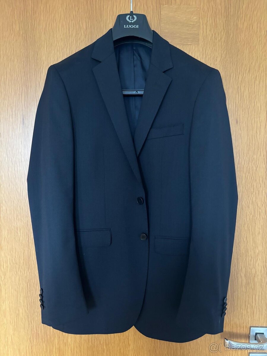 Pánský oblek Luggi , barva navy blue - 5