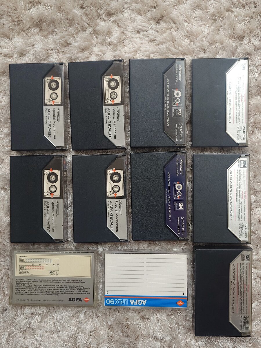 Audio kazety AGFA (Fe, FeroChrom, Superchrom) - 5