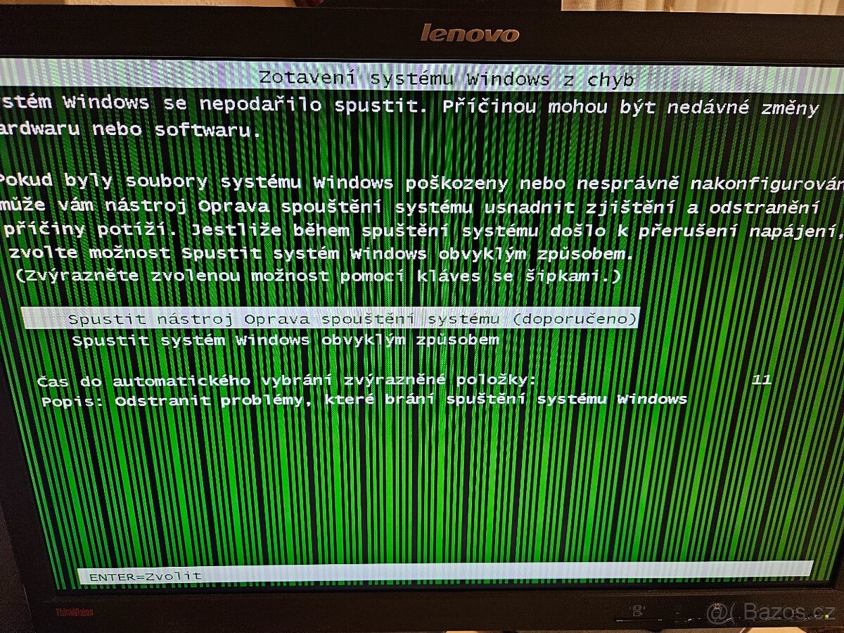 Prodám notebook ThinkPad T61 15.4" na ND - 5