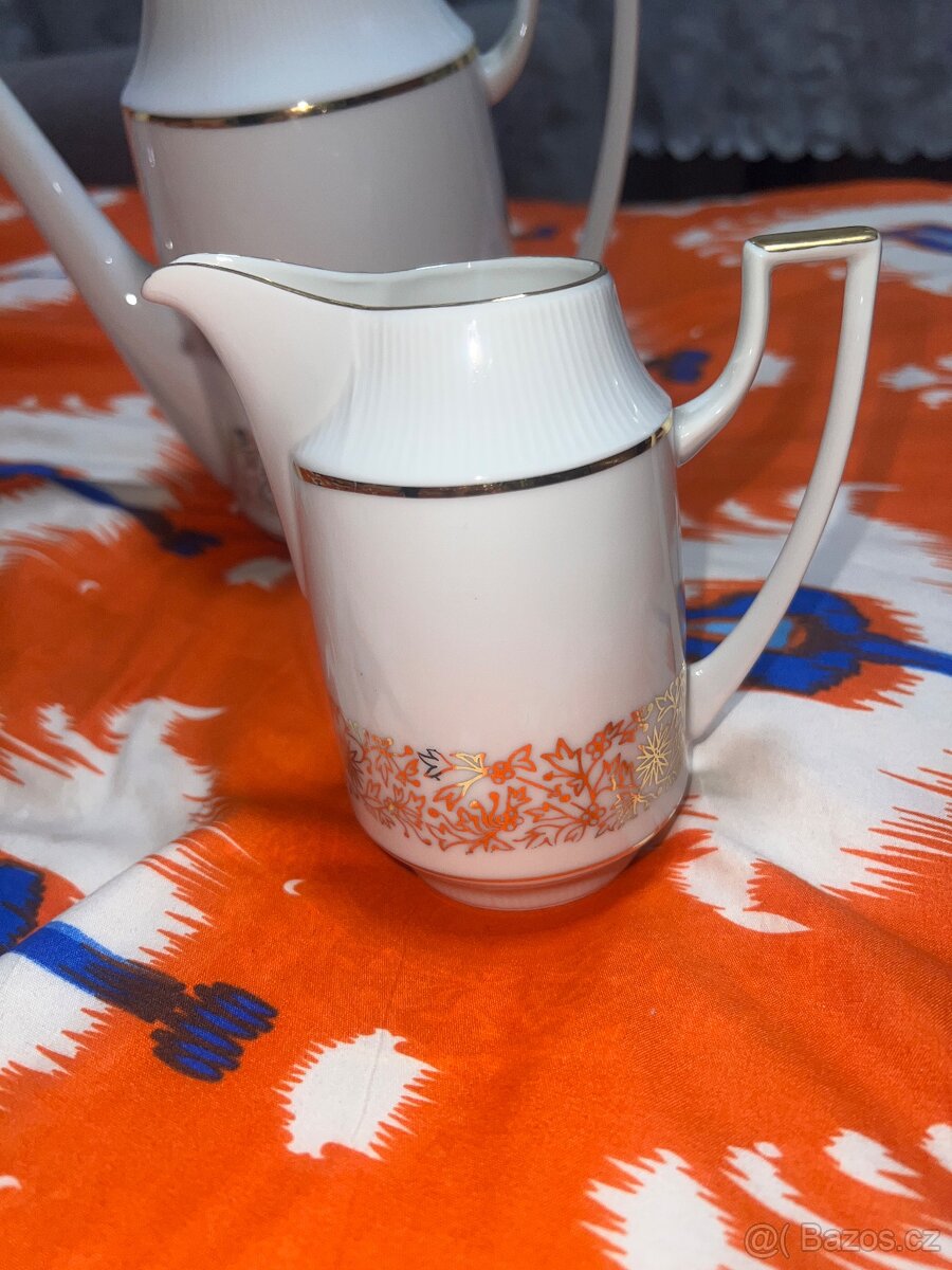 Porcelánová kávová sada Pirkenhammer, Czechoslovakia – 60. l - 5