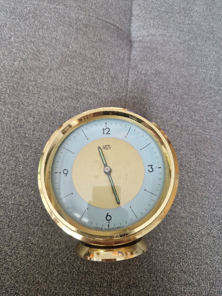 Retro Vintage starožitný budík z 50 let NDR plně funkční - 5