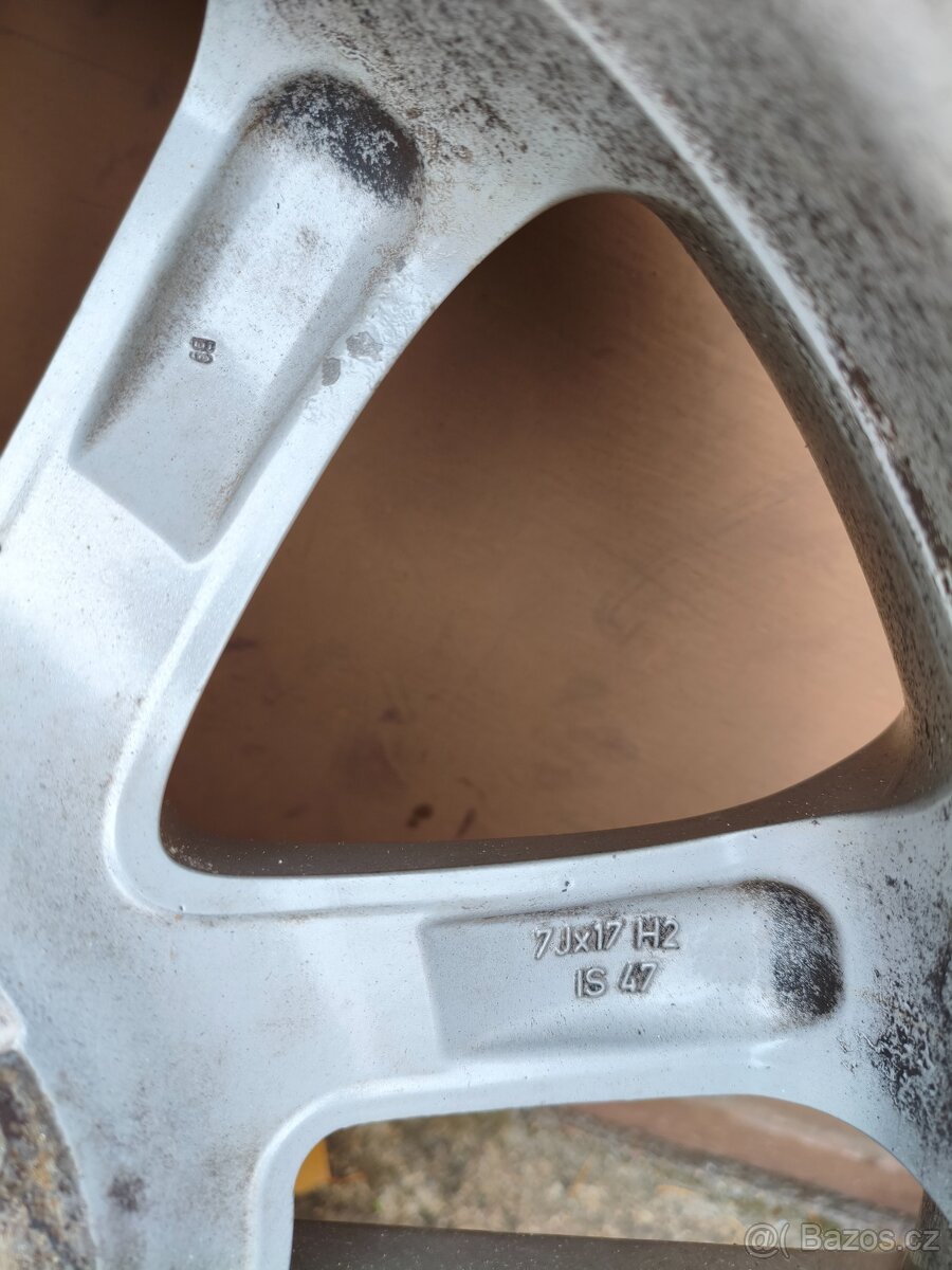 Orig BMW al disky 7Jx17 et 47 5x120 - 5
