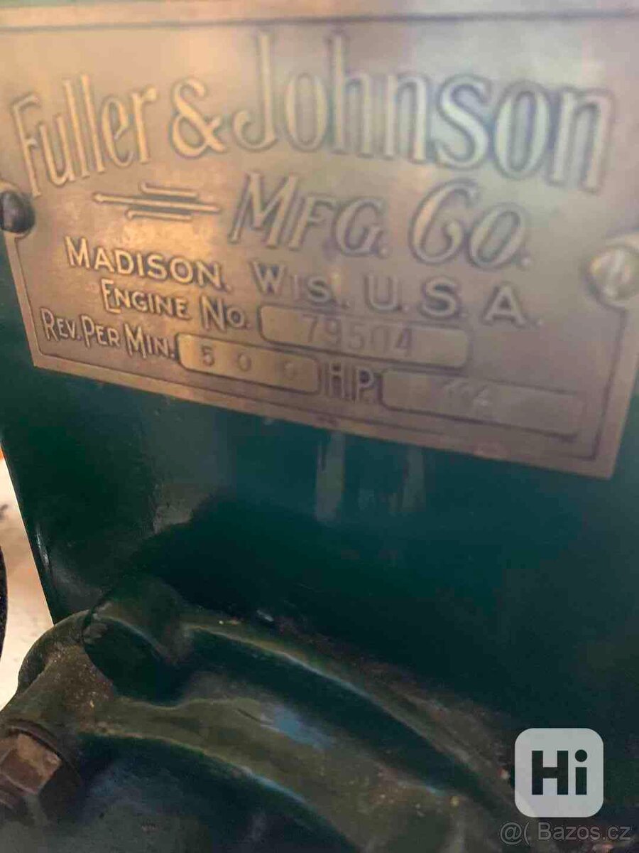Americky maly stabilak stabilni motor Fuller Johnson mini US - 5