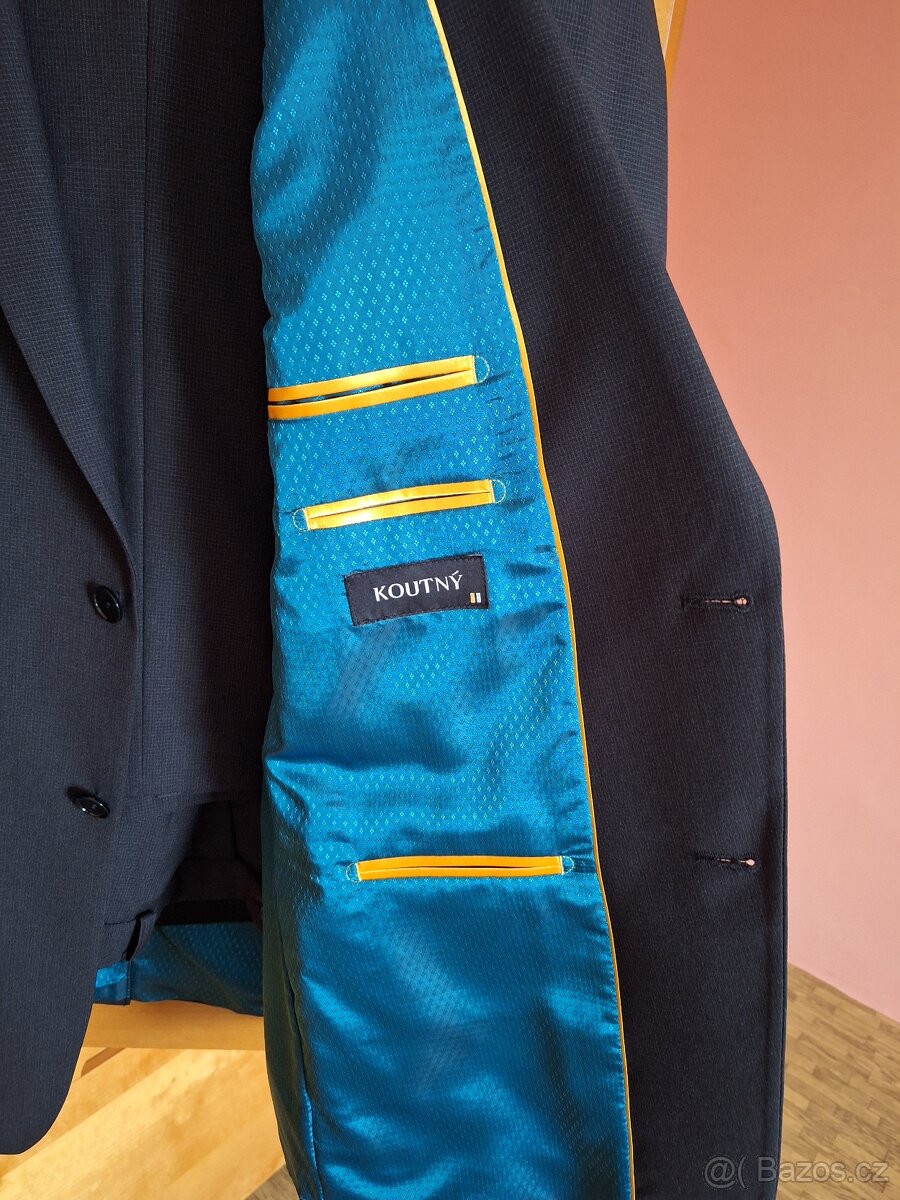 Nový pánský oblek Koutný vel.58 - 5