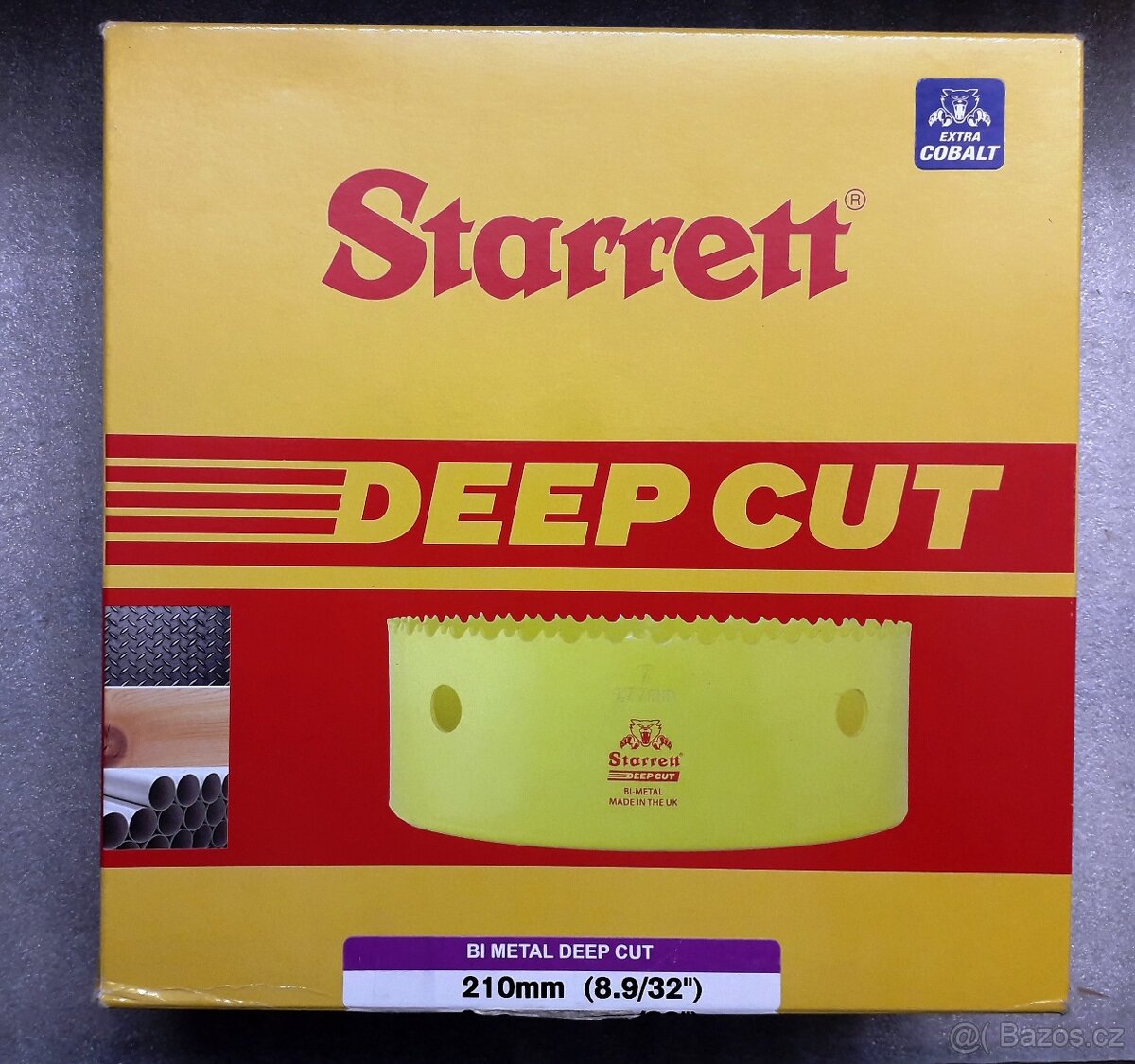 Prodám 2x STARRETT vykružovací korunkové vrtáky. - 5