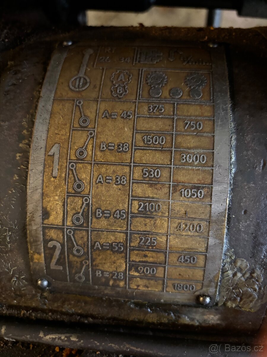 Prodám soustruh RT26 (1953) - 5