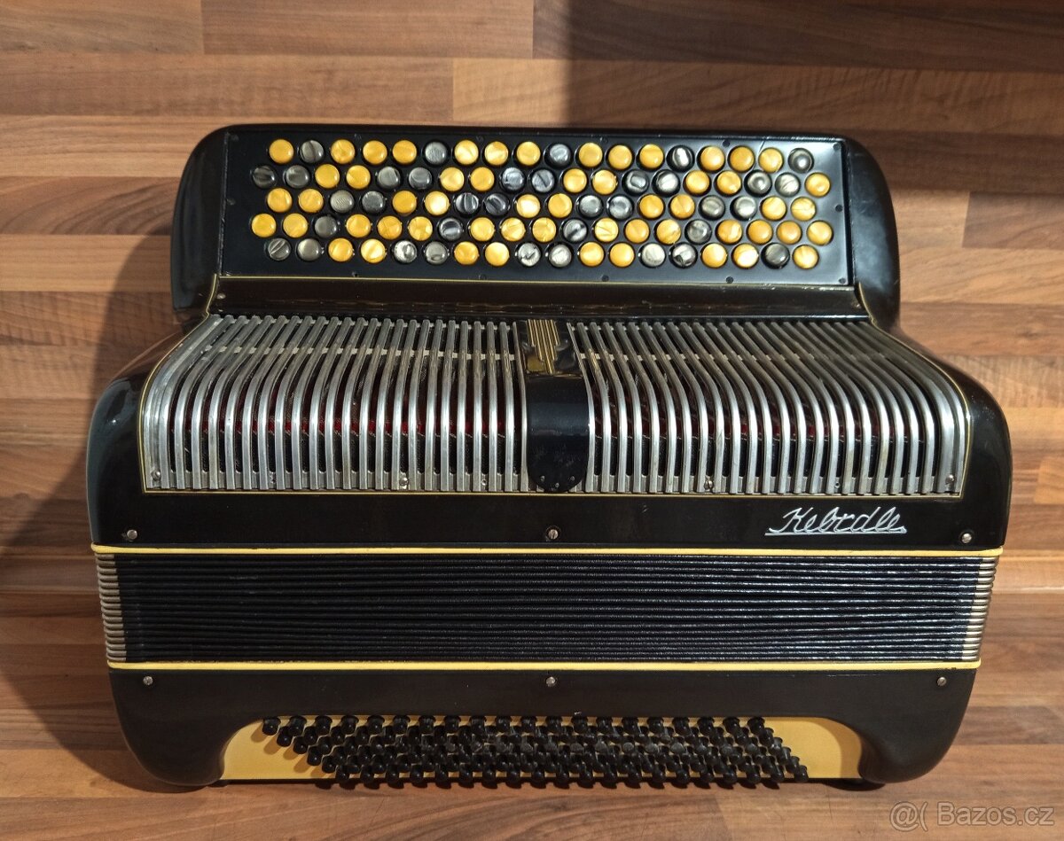 Akordeon (harmonika, heligonka) Kebrdle - 5