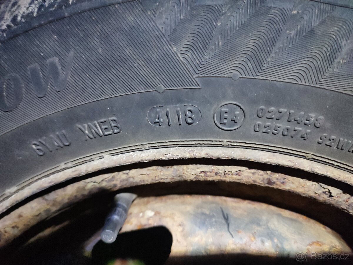 Plechova kola na Fabii 5x100 - 5